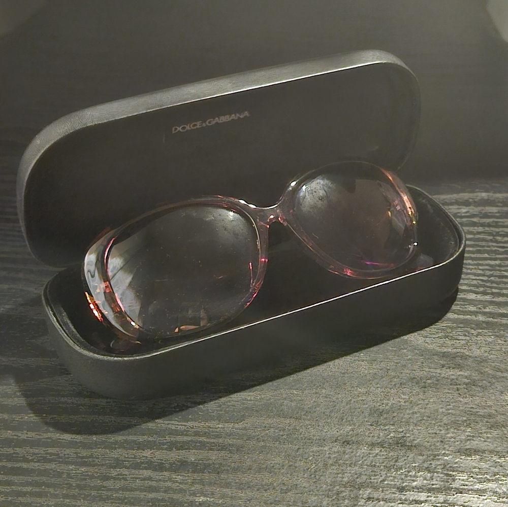 Dolce & Gabbana Sunglasses Case with Sunglasses